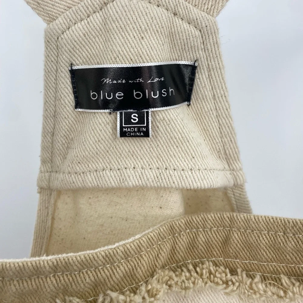 Blue Blush- NEW Color Block Overalls - Picture 9 of 9
